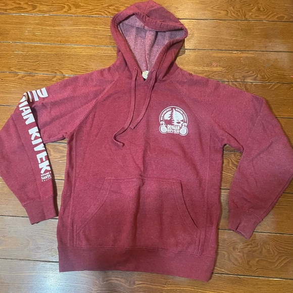 Russian River Tops - RUSSIAN RIVER BREWING Santa Rosa Maroon BREWERY Sweater Beer Shirt Women's XS